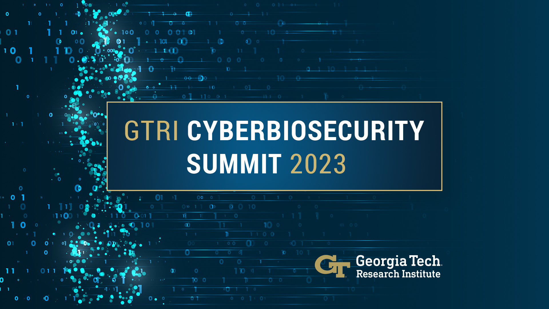 GTRi Cyberbiosecurity Summit 2023